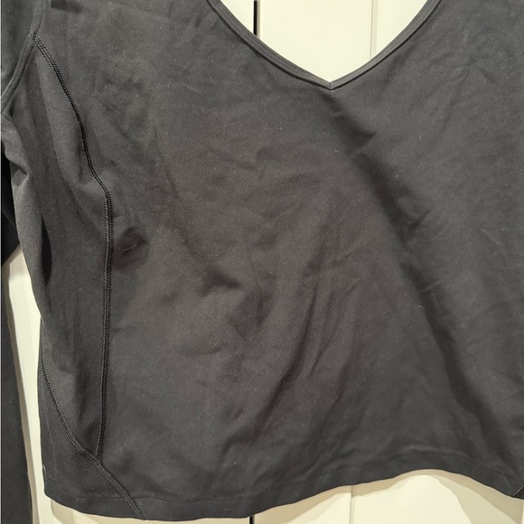 Lululemon Black Long Sleeve Women's Top - Picture 5 of 5